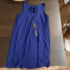 Women’s small blue dress